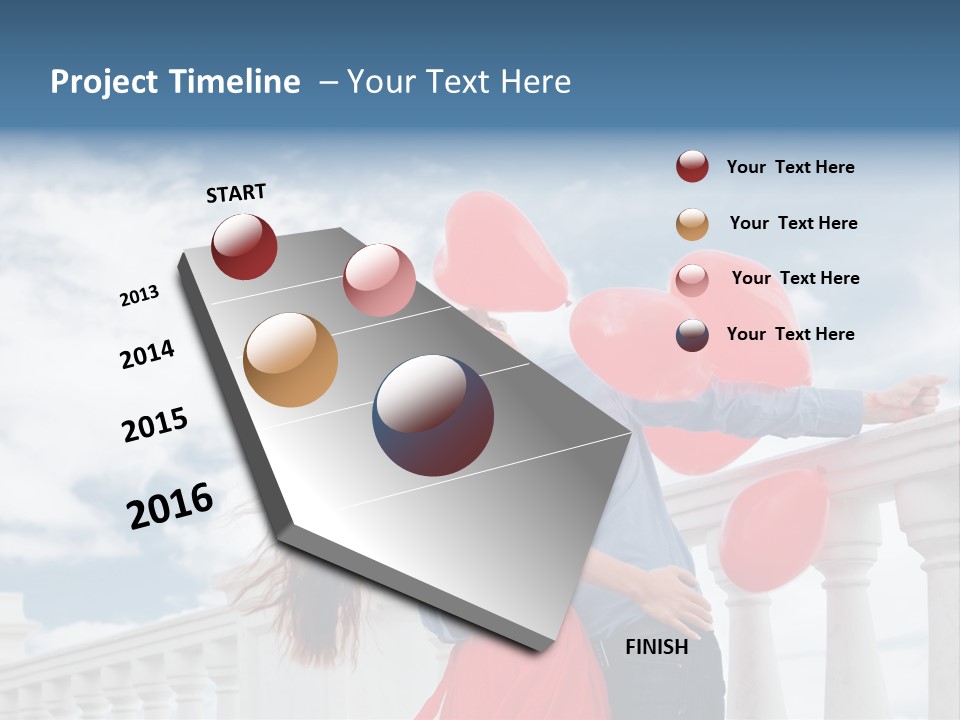 Woman Life Couple PowerPoint Template