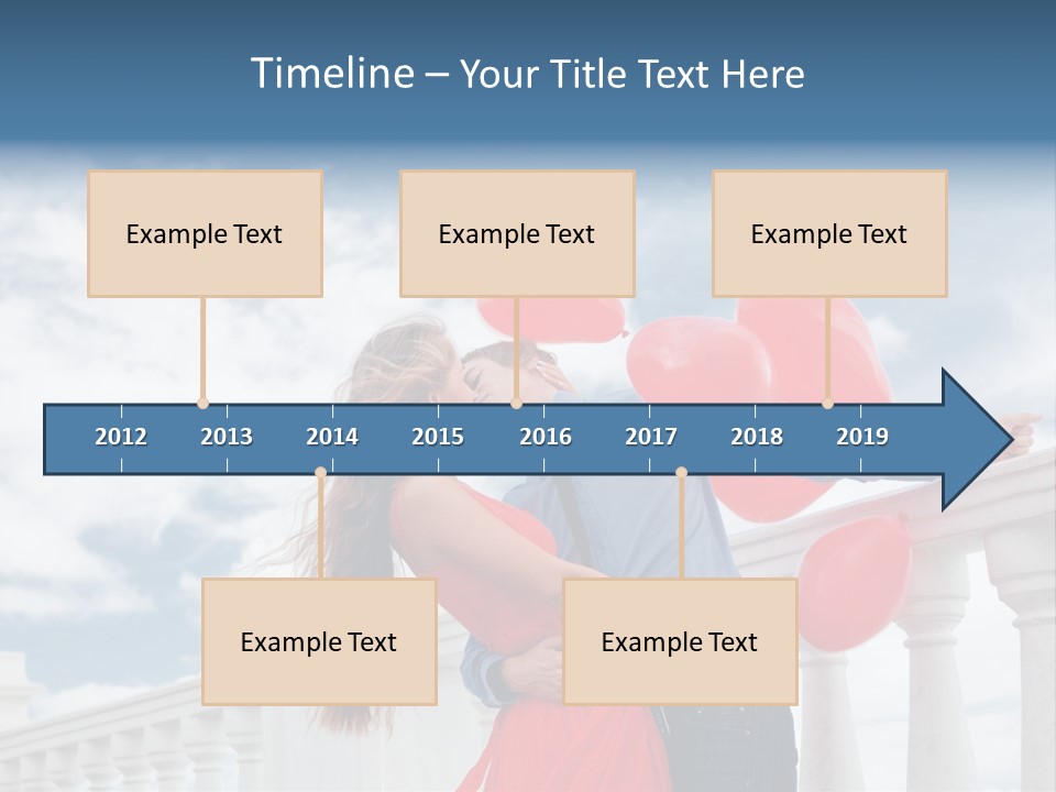 Woman Life Couple PowerPoint Template