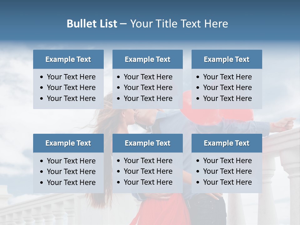 Woman Life Couple PowerPoint Template