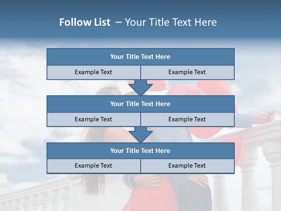 Woman Life Couple PowerPoint Template