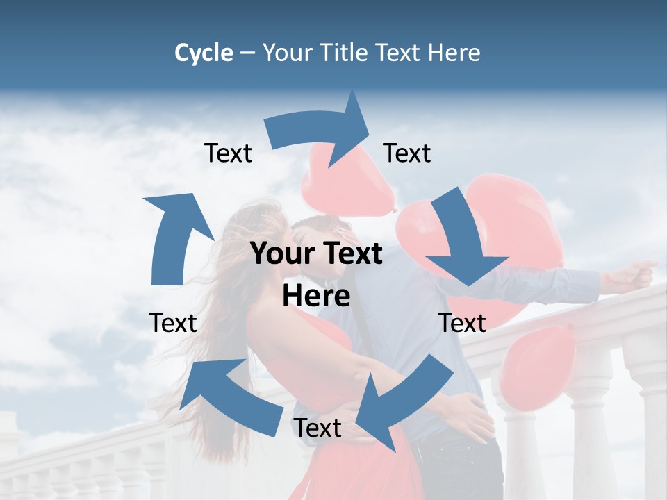 Woman Life Couple PowerPoint Template