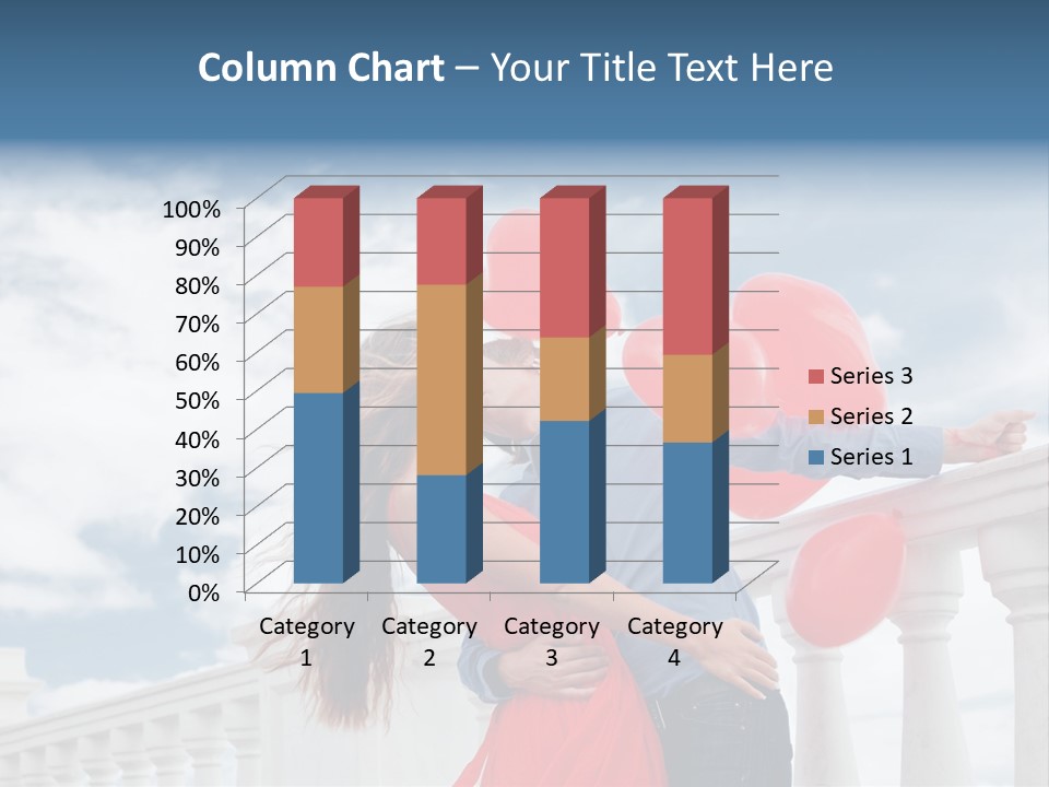 Woman Life Couple PowerPoint Template