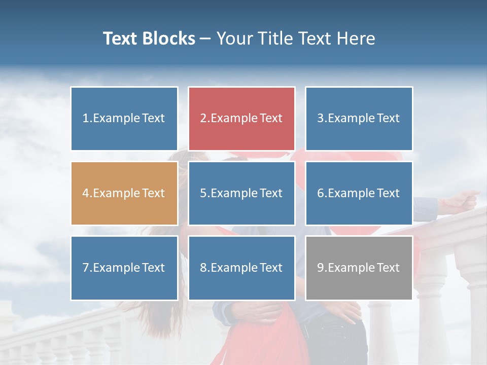 Woman Life Couple PowerPoint Template