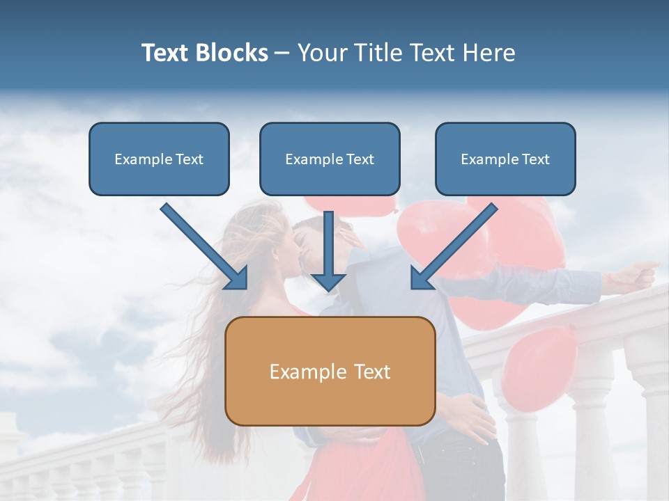 Woman Life Couple PowerPoint Template