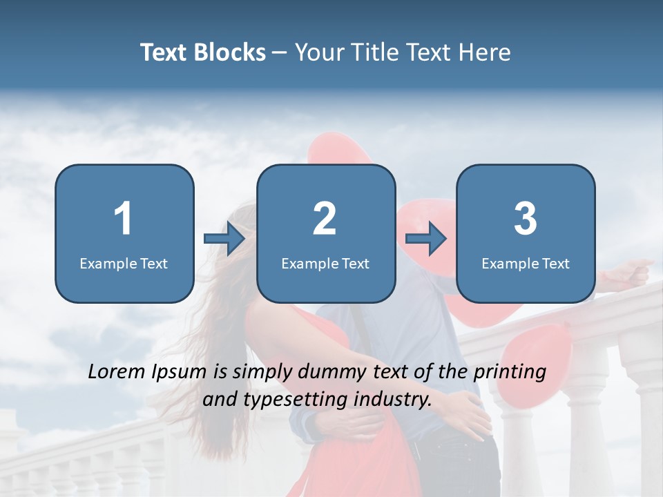 Woman Life Couple PowerPoint Template