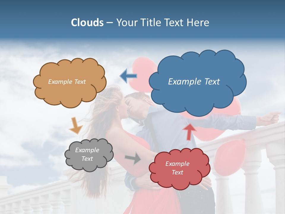 Woman Life Couple PowerPoint Template
