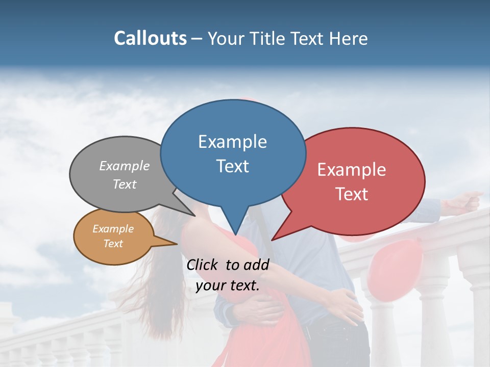 Woman Life Couple PowerPoint Template