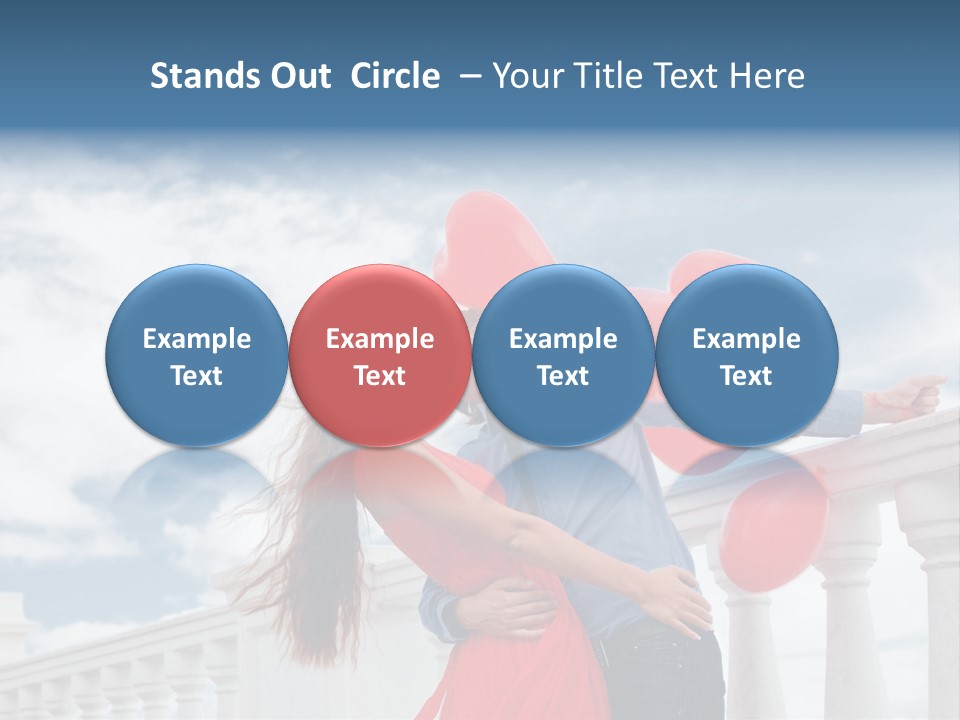 Woman Life Couple PowerPoint Template