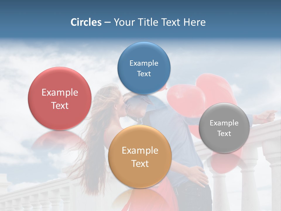 Woman Life Couple PowerPoint Template