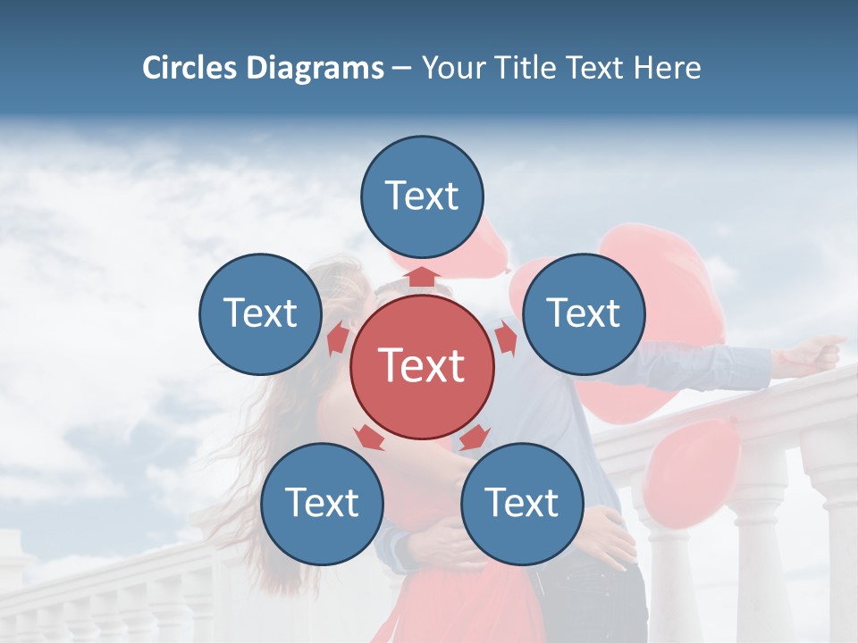 Woman Life Couple PowerPoint Template