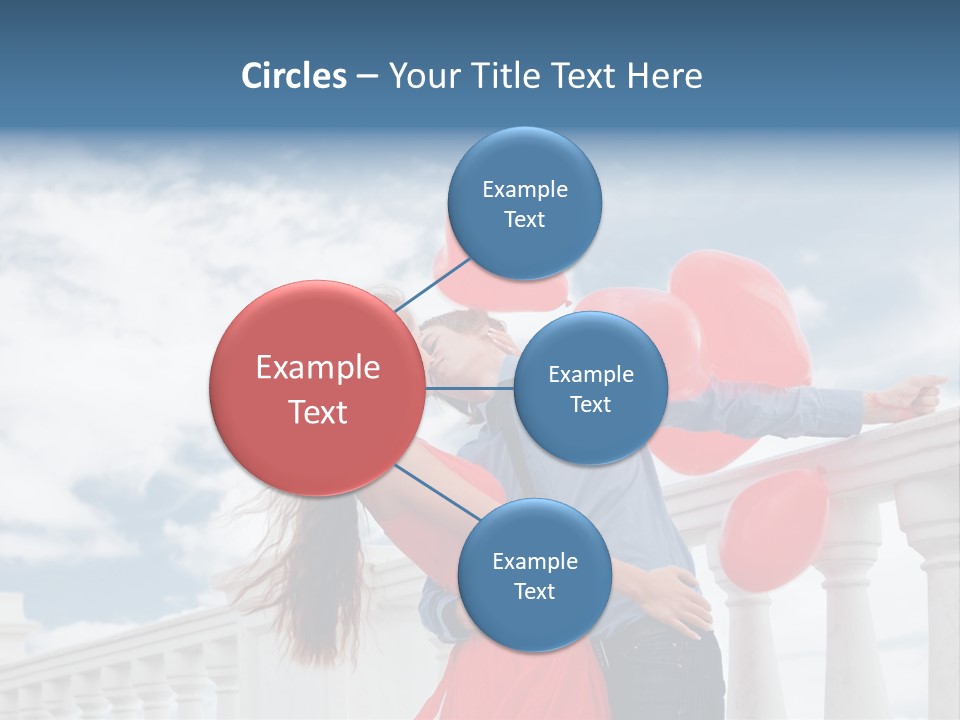 Woman Life Couple PowerPoint Template