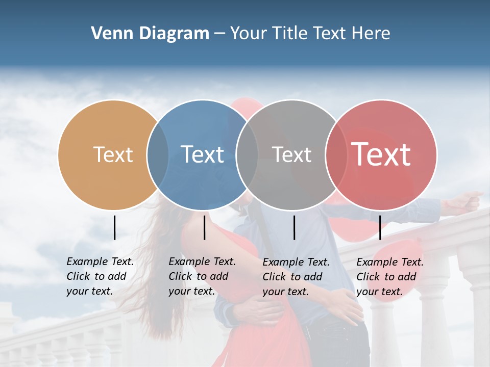 Woman Life Couple PowerPoint Template