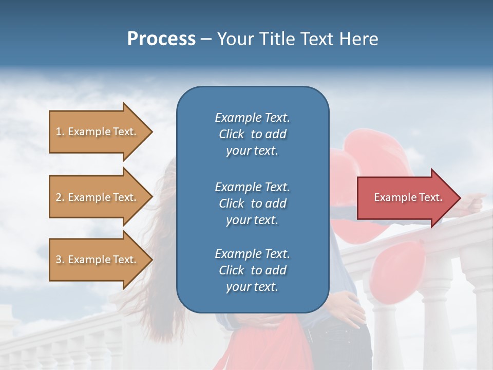 Woman Life Couple PowerPoint Template