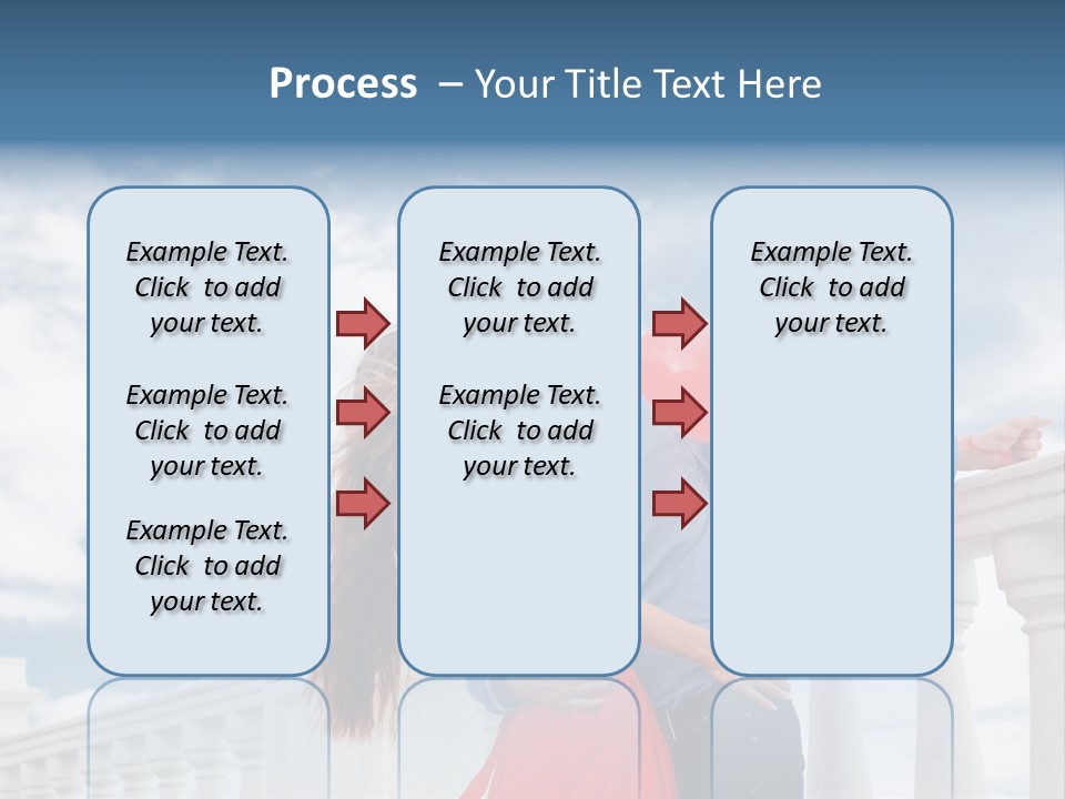 Woman Life Couple PowerPoint Template