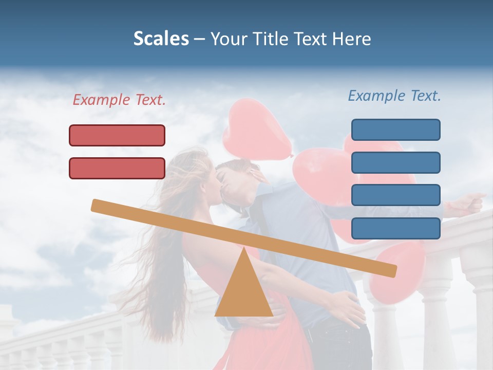 Woman Life Couple PowerPoint Template