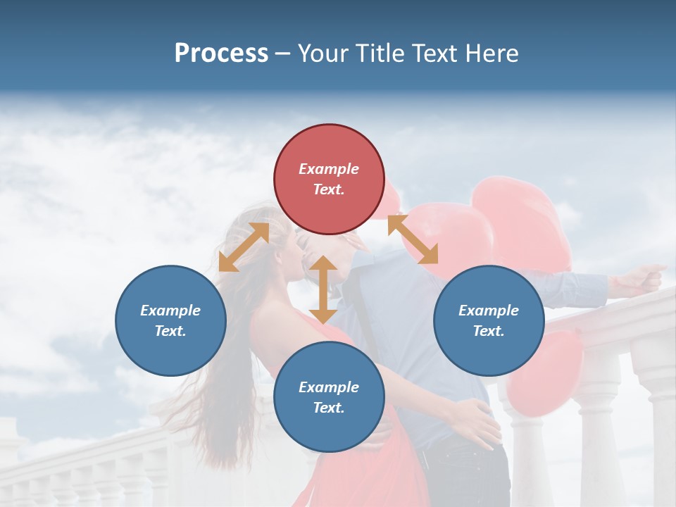 Woman Life Couple PowerPoint Template