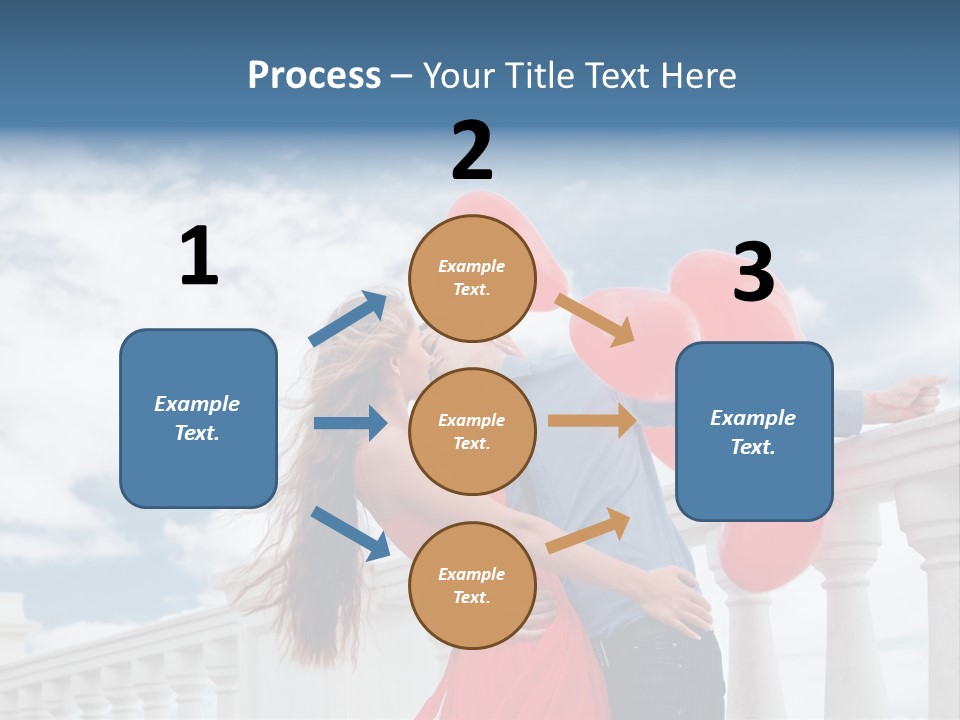 Woman Life Couple PowerPoint Template