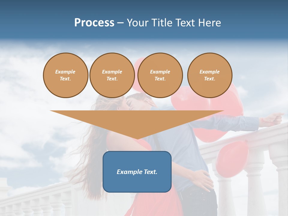 Woman Life Couple PowerPoint Template