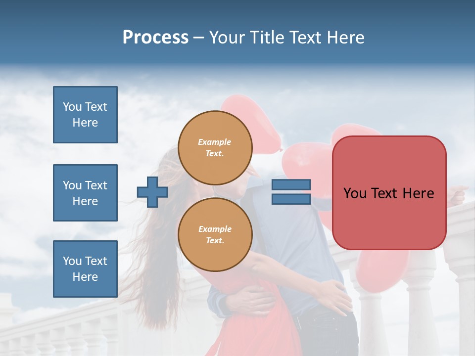 Woman Life Couple PowerPoint Template