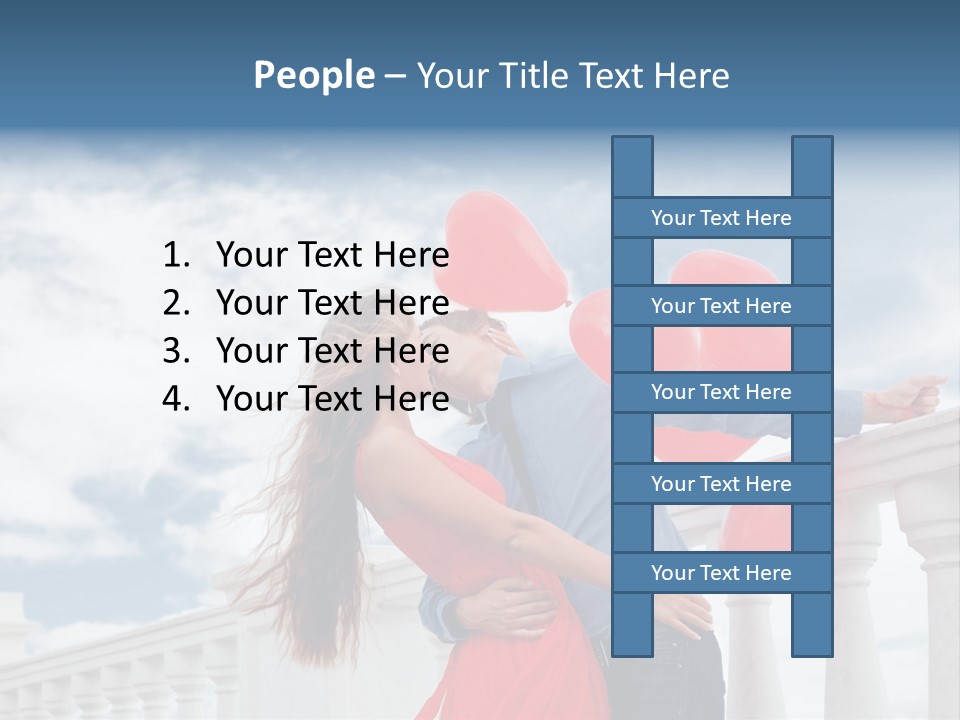 Woman Life Couple PowerPoint Template