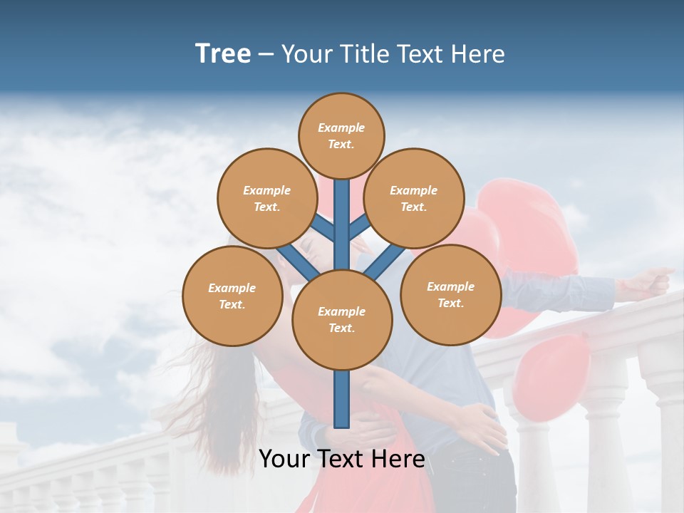 Woman Life Couple PowerPoint Template