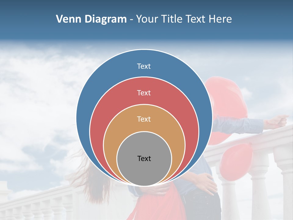 Woman Life Couple PowerPoint Template