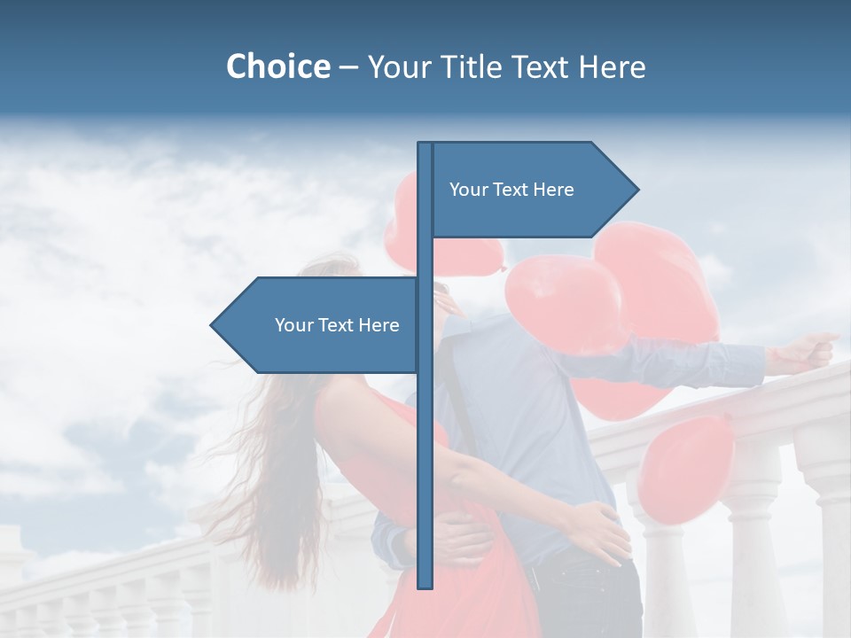 Woman Life Couple PowerPoint Template