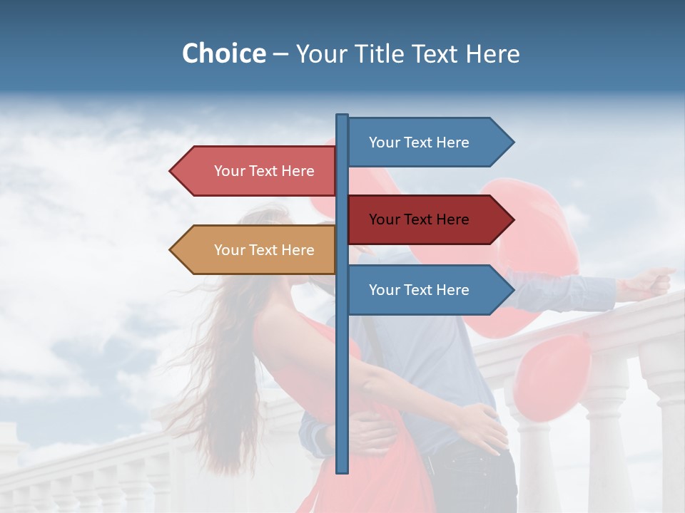 Woman Life Couple PowerPoint Template