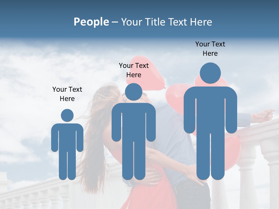 Woman Life Couple PowerPoint Template