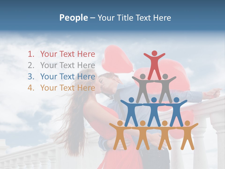 Woman Life Couple PowerPoint Template