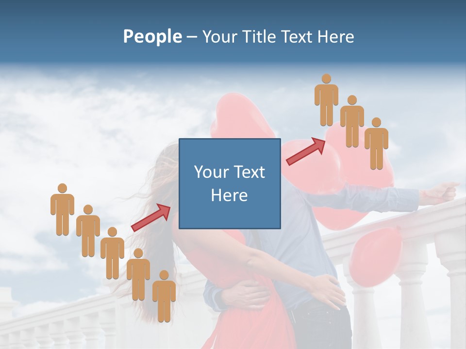 Woman Life Couple PowerPoint Template