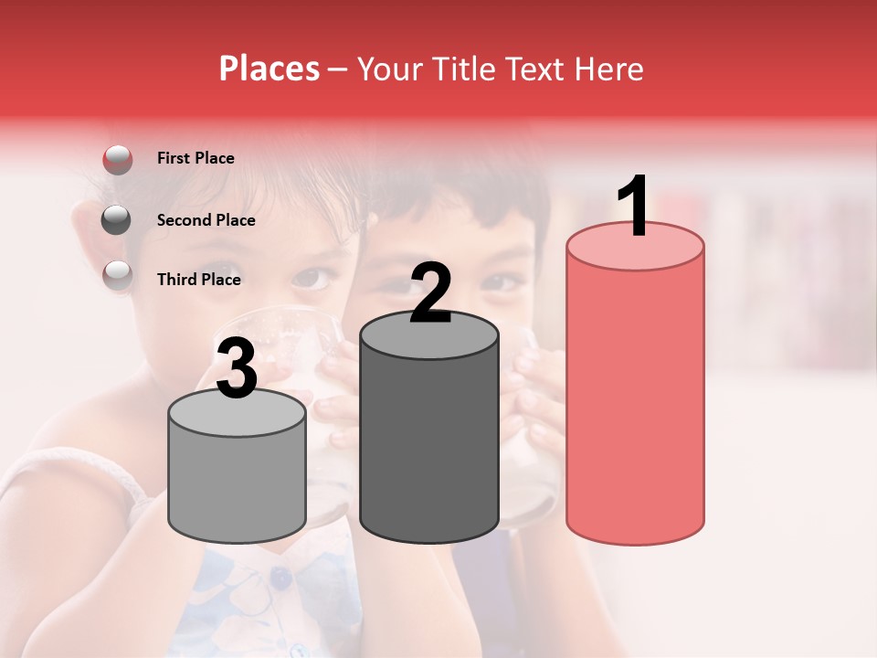 Nutrient Girl Male PowerPoint Template