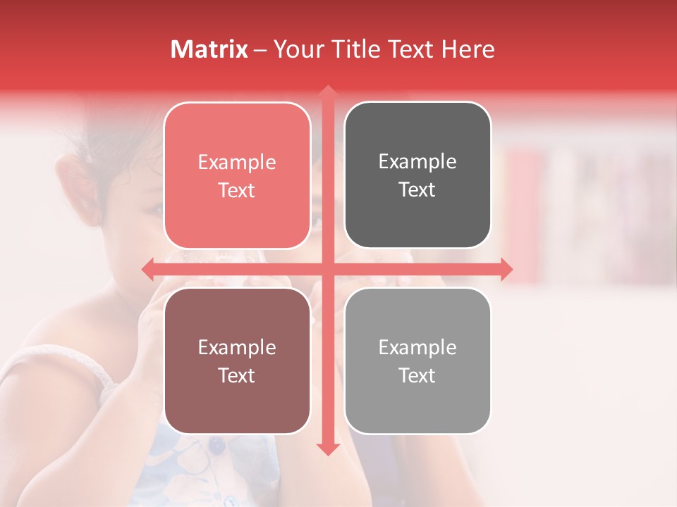 Nutrient Girl Male PowerPoint Template