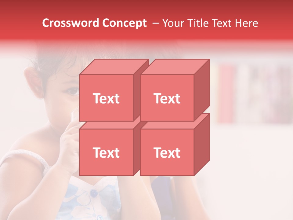 Nutrient Girl Male PowerPoint Template