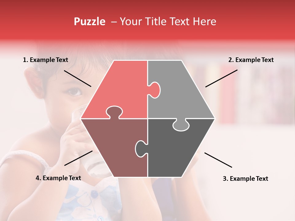 Nutrient Girl Male PowerPoint Template