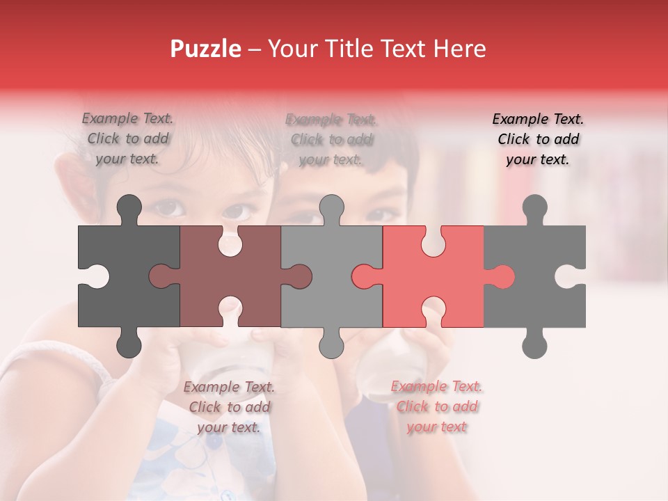 Nutrient Girl Male PowerPoint Template