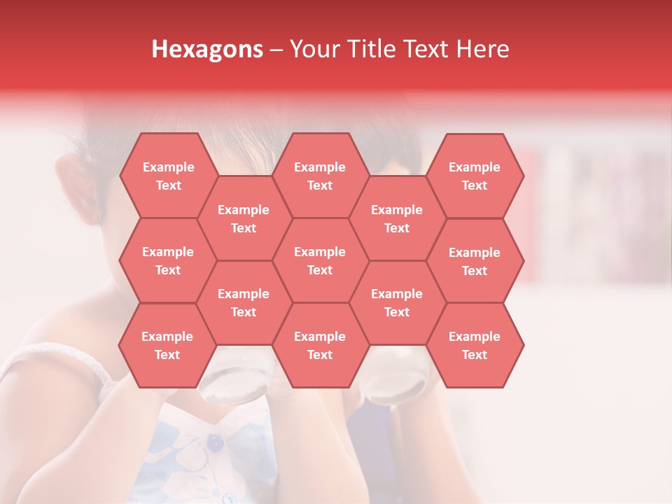 Nutrient Girl Male PowerPoint Template