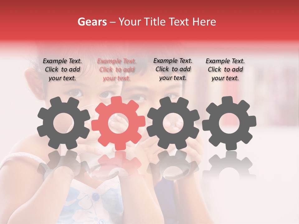 Nutrient Girl Male PowerPoint Template