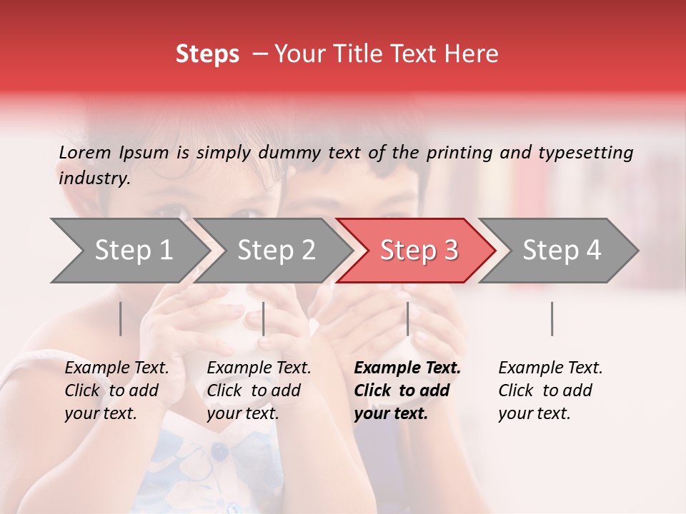 Nutrient Girl Male PowerPoint Template