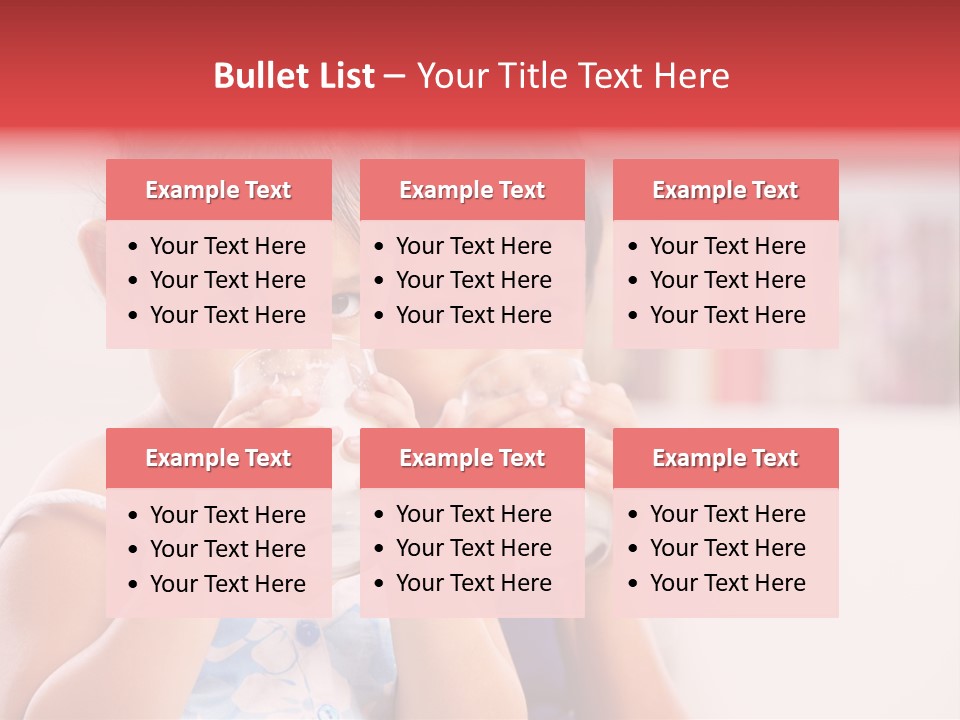 Nutrient Girl Male PowerPoint Template