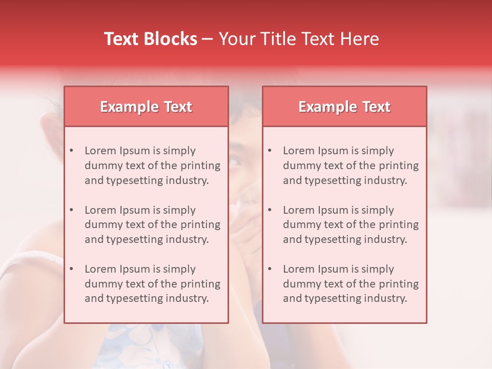 Nutrient Girl Male PowerPoint Template