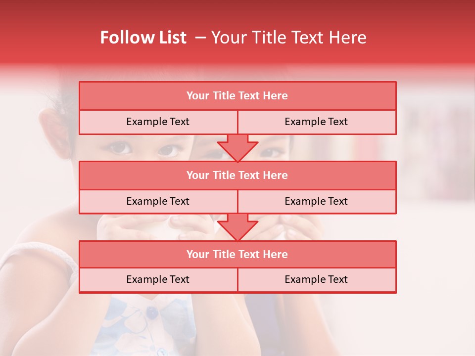 Nutrient Girl Male PowerPoint Template