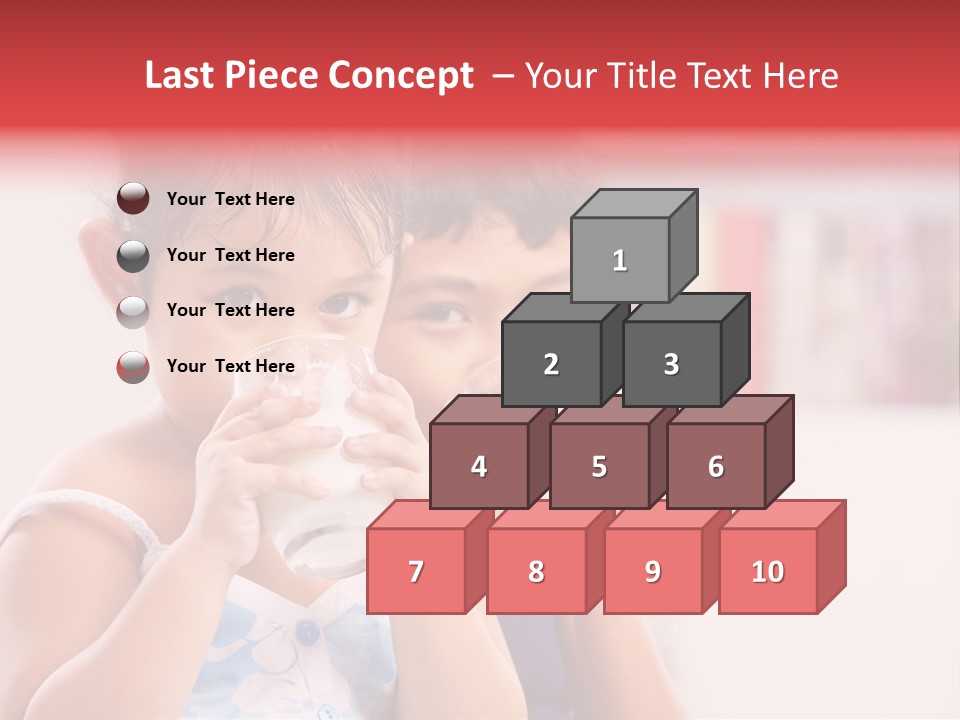 Nutrient Girl Male PowerPoint Template
