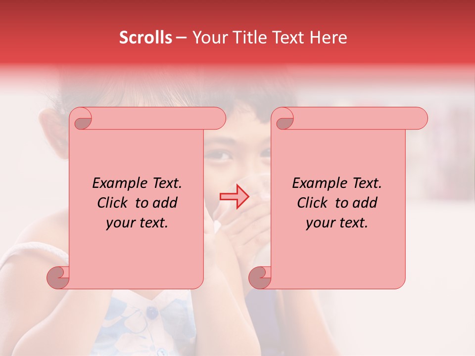 Nutrient Girl Male PowerPoint Template