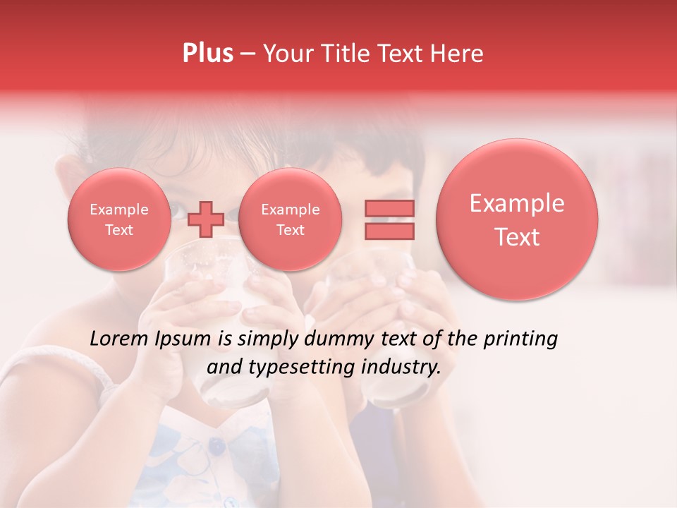 Nutrient Girl Male PowerPoint Template