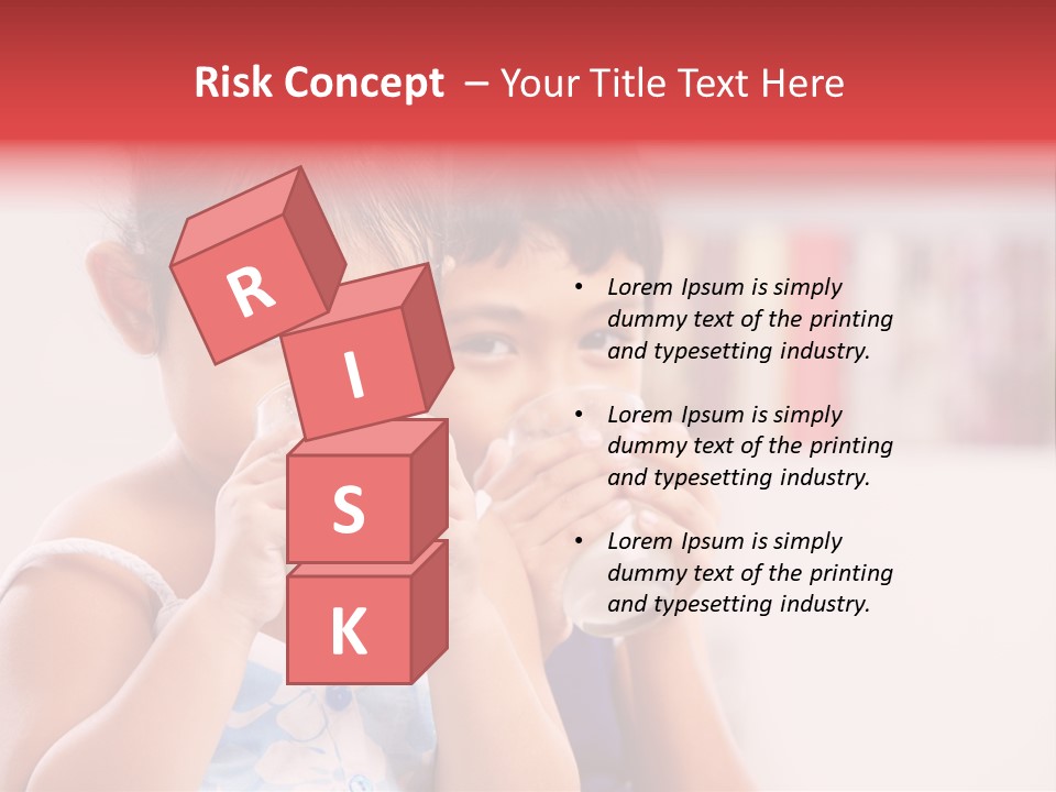 Nutrient Girl Male PowerPoint Template