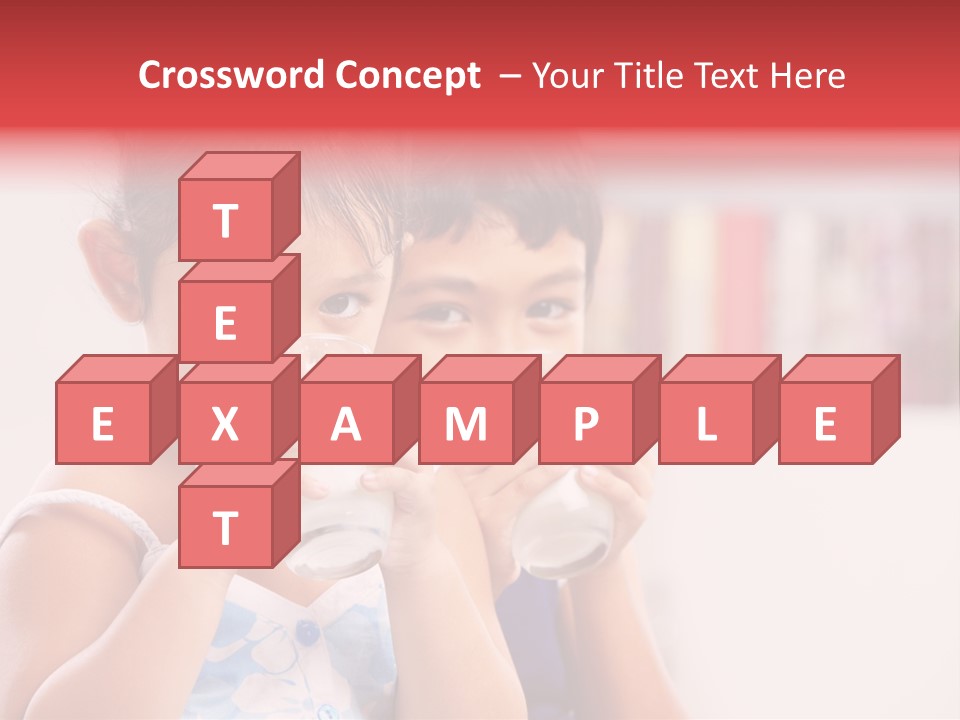 Nutrient Girl Male PowerPoint Template