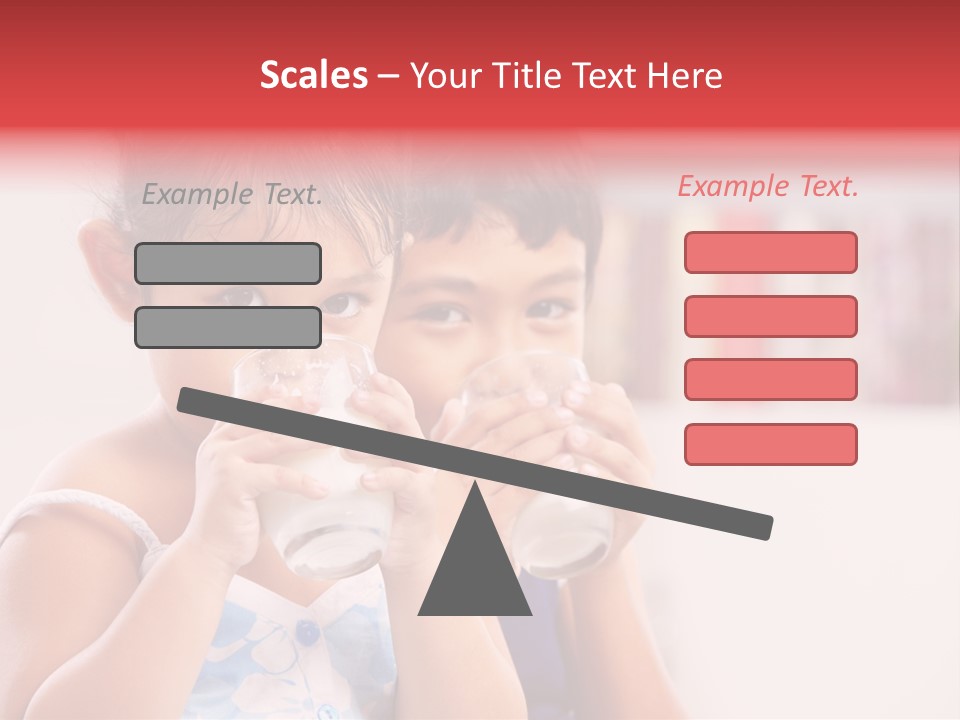 Nutrient Girl Male PowerPoint Template