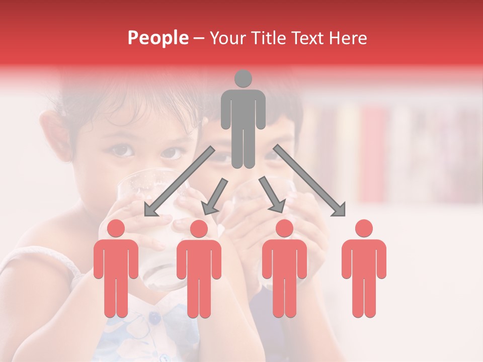 Nutrient Girl Male PowerPoint Template