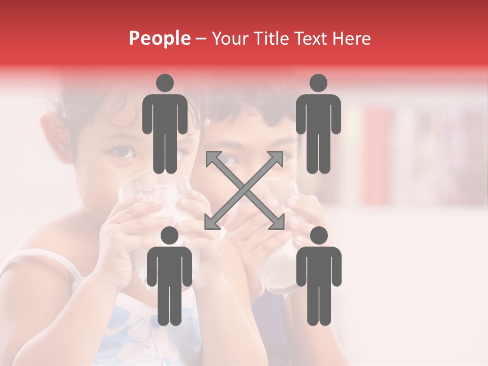 Nutrient Girl Male PowerPoint Template